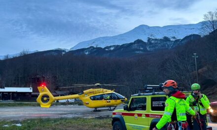 SETTE ESCURSIONISTI SALVATI SUL MONTE CUSNA