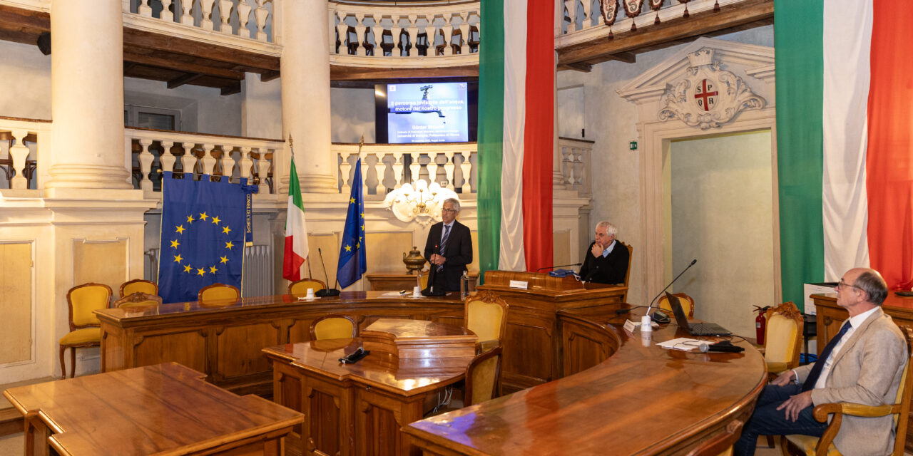 SUCCESSO PER IL NOBEL DELL’ACQUA A REGGIO