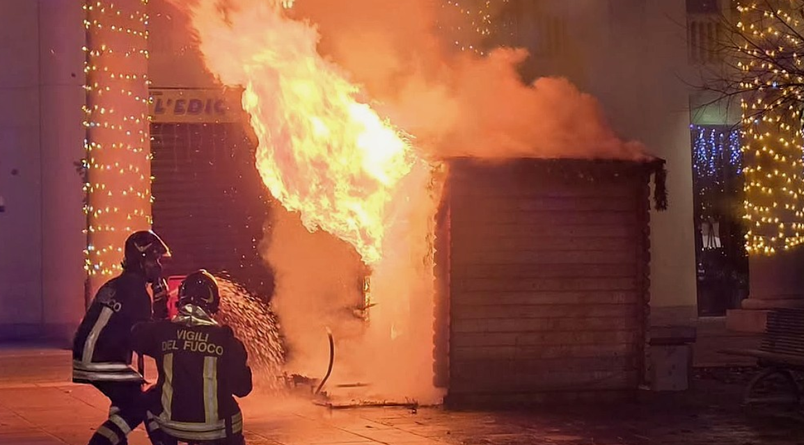SCANDIANO, INCENDIO CASETTA, DENUNCIATO 48ENNE