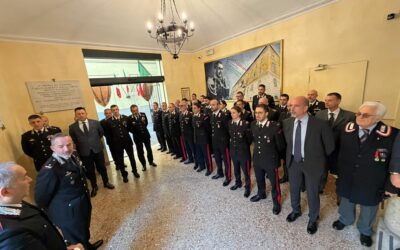 IL COMANDANTE REGIONALE CARABINIERI IN VISITA A REGGIO