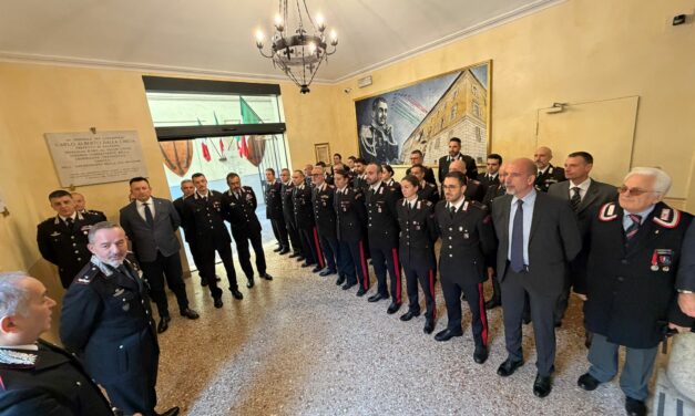IL COMANDANTE REGIONALE CARABINIERI IN VISITA A REGGIO