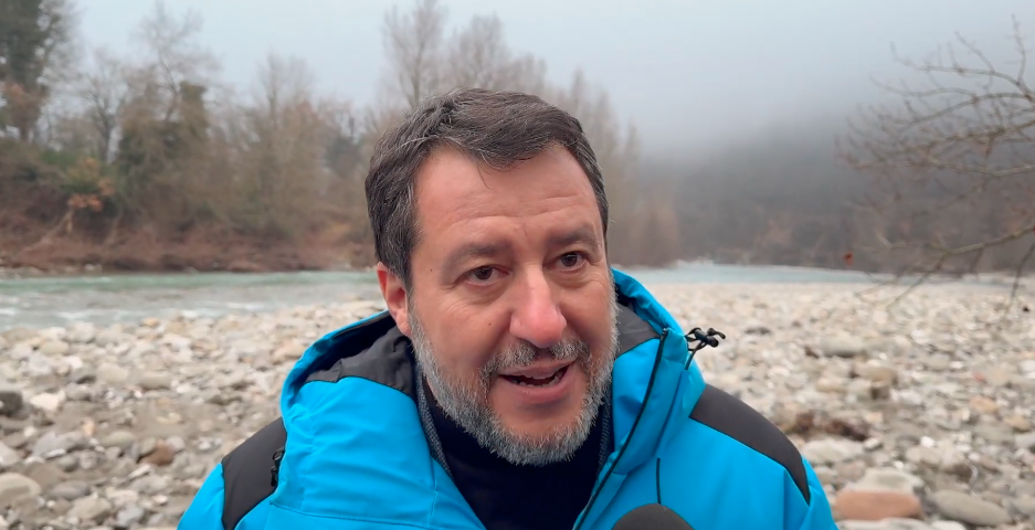 DIGA VETTO, SALVINI “PROGETTO ESECUTIVO ENTRO ESTATE 2027”