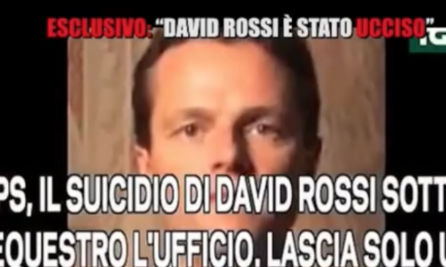 DAVID ROSSI, IPOTESI OMICIDIO