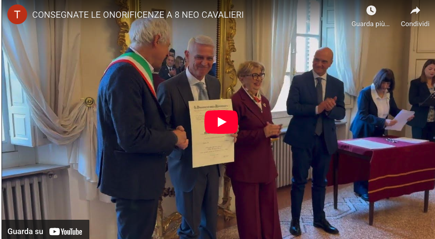 IN PREFETTURA OTTO NEO CAVALIERI