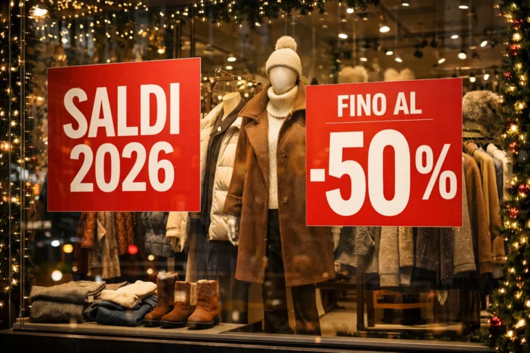 Sabato 3 gennaio inizia la stagione dei saldi invernali in Emilia