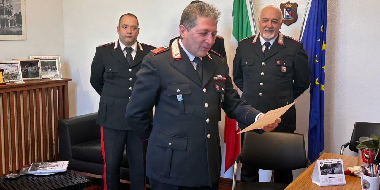 CARABINIERI, MEDAGLIA MAURIZIANA A GIUSEPPE BASILE