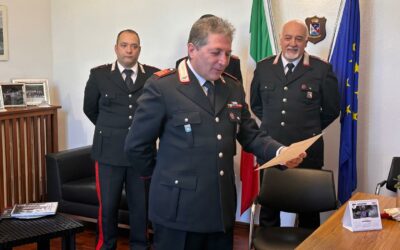 CARABINIERI, MEDAGLIA MAURIZIANA A GIUSEPPE BASILE