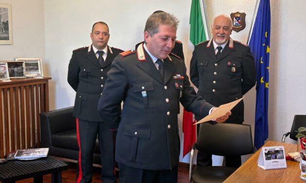 CARABINIERI, MEDAGLIA MAURIZIANA A GIUSEPPE BASILE