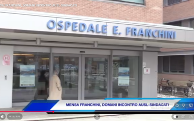 MENSA FRANCHINI, GIOVEDI’ INCONTRO TRA AUSL E SINDACATI (video Tg)