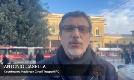 PRESIDIO A BOLOGNA PER IL CAPOTRENO UCCISO