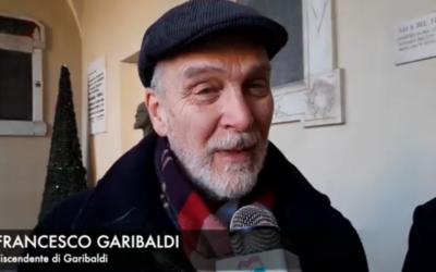 ANCHE UN DISCENDENTE DI GARIBALDI ALLE CELEBRAZIONI DEL TRICOLORE