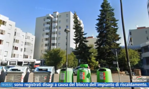 CONDOMINIO DI VIA PAPA GIOVANNI SENZA LUCE PER 3 SETTIMANE