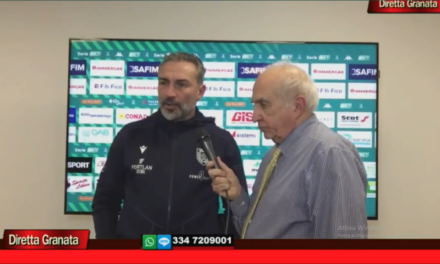 REGGIANA IN CADUTA LIBERA, MA DIONIGI: CREDIAMO NEL NOSTRO LAVORO (video Diretta Granata)