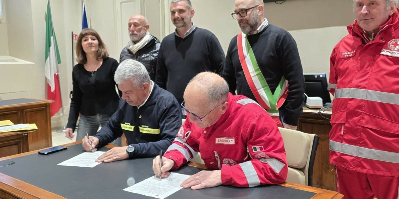 SCANDIANO. ACCORDO TRA CROCE ROSSA E POMPIERI DEL PARAGUAY