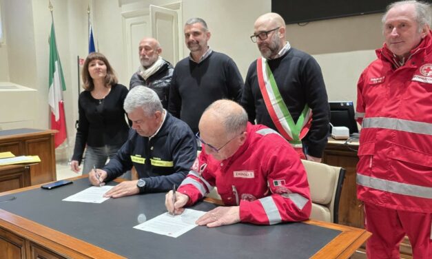 SCANDIANO. ACCORDO TRA CROCE ROSSA E POMPIERI DEL PARAGUAY