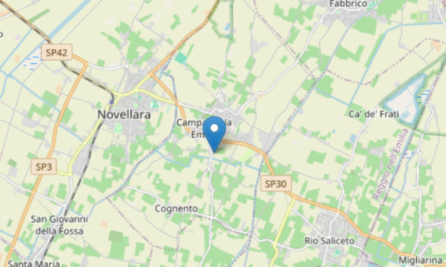 LIEVE SCOSSA DI TERREMOTO NEL REGGIANO: MAGNITUDO 2.7