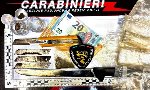 IN VIA ROMA: DROGA ADDOSSO E IN CASA, DENUNCIATO 26ENNE