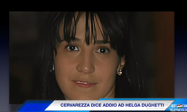 CERVAREZZA PIANGE LA SCOMPARSA DI HELGA DUGHETTI, 55 ANNI