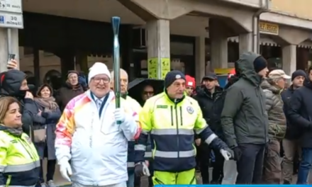 FIACCOLA A BRESCELLO, UNA “BEFFA” OLIMPICA (Tg)