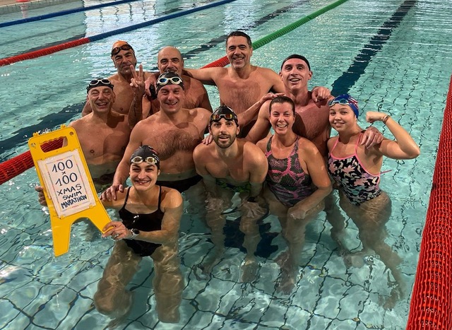 10 KM DI NUOTO, SUCCESSO PER LA CHRISTMAS SWIM MARATHON