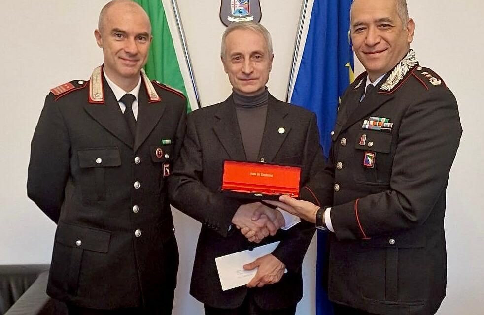I CARABINIERI OMAGGIANO LO STORICO APPUNTATO ROCCO PRESTERA’