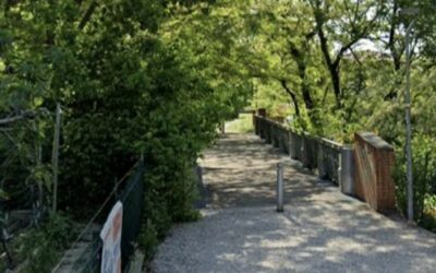 VIA LOMBROSO, SONO PARTITI I LAVORI SULLA PASSERELLA