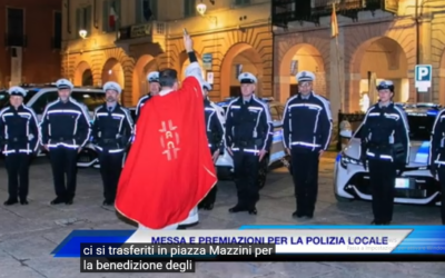 GUASTALLA. MESSA E PREMIAZIONI PER LA POLIZIA LOCALE (video Tg)