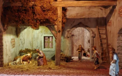 A LENTIGIONE IL MAXI PRESEPE NELL’EX STALLA