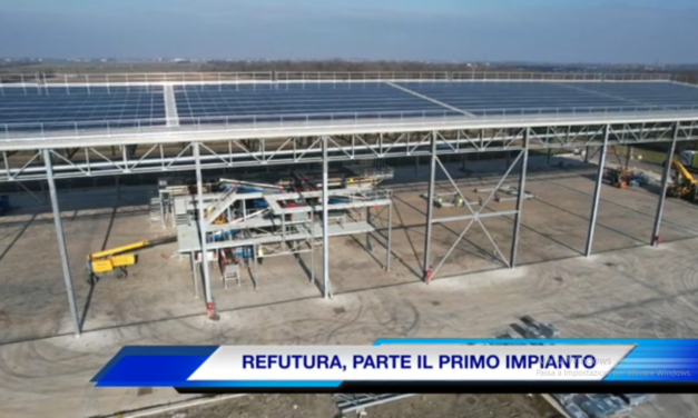 NOVELLARA. REFUTURA, PARTE IL PRIMO IMPIANTO (video Tg)