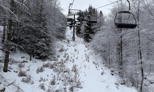 AL CERRETO ALTRI 10 CM DI NEVE FRESCA, IMPIANTI APERTI