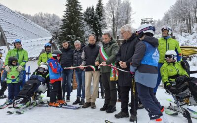 CERRETO LAGHI: TAGLIO DEL NASTRO E GIU’ SULLE PISTE