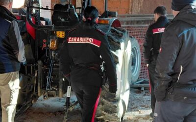Cacciatori ritrovano un trattore rubato 20 giorni fa a Correggio