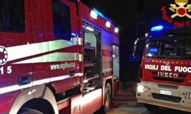 CONTATORI IN FIAMME, EVACUATA PALAZZINA IN VIA PAPA GIOVANNI XXIII