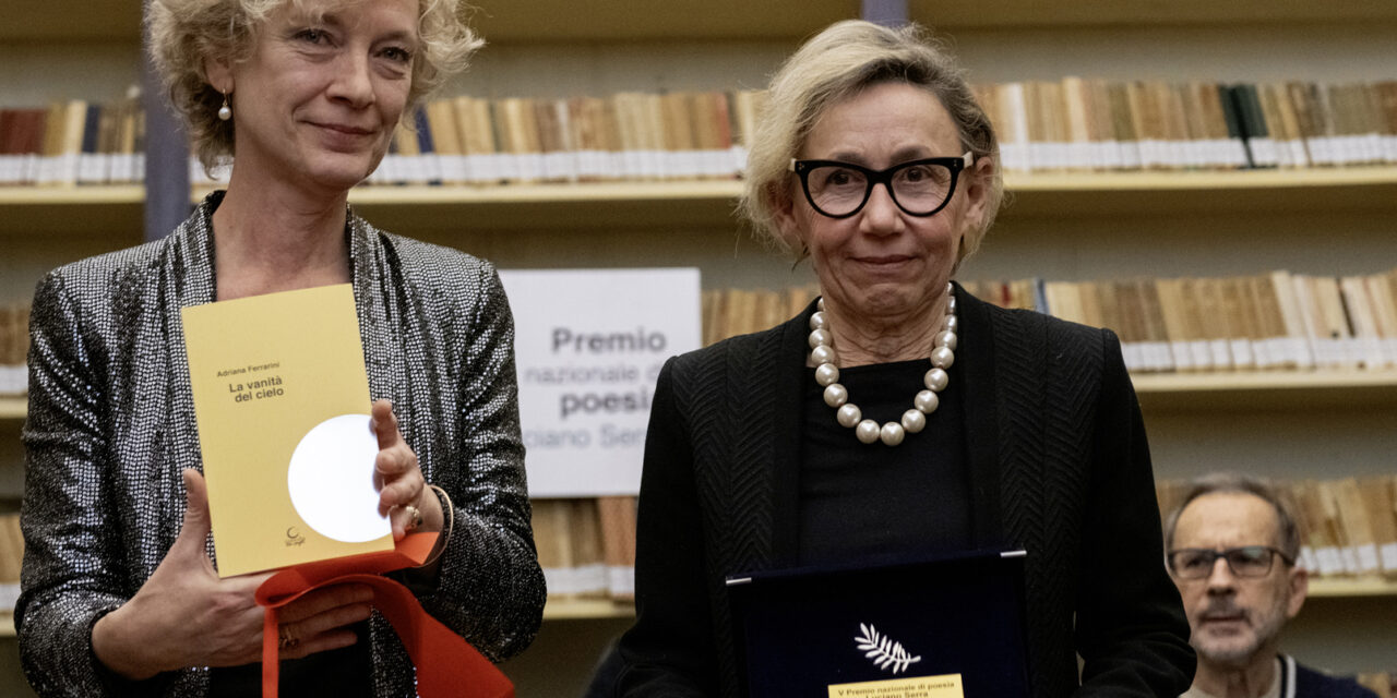 PANIZZI. LA QUINTA EDIZIONE DEL PREMIO SERRA AD ADRIANA FERRARINI