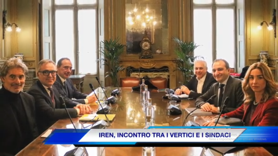 IREN, INCONTRO AL VERTICE SULLE STRATEGIE AZIENDALI (video Tg)