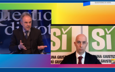 REFERENDUM: RIVEDI QUI IL DIBATTITO TRA IL PROCURATORE PACI E IL PRESIDENTE COMMISSIONE GIUSTIZIA A TELETRICOLORE