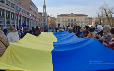 MANIFESTAZIONE PER LA PACE IN UCRAINA IN CENTRO A REGGIO (video Tg)
