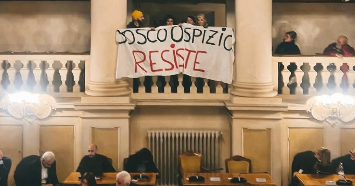 CITTADINI DI OSPIZIO CONTRO IL NUOVO CONAD: DIFENDEREMO IL BOSCO FINO ALL’ULTIMO ALBERO