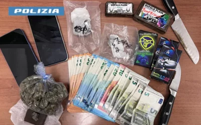 DROGA E CONTANTI IN AUTO E IN CASA, ARRESTATO 21ENNE REGGIANO