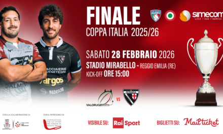 MIRABELLO PRONTO AD ACCOGLIERE LA FINALE DI COPPA ITALIA DI RUGBY