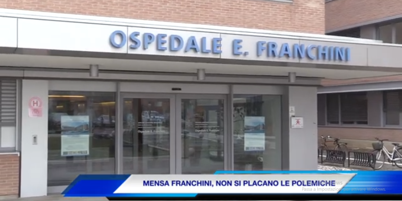 MENSA AL FRANCHINI DI MONTECCHIO, NON SI PLACANO LE POLEMICHE (video Tg)