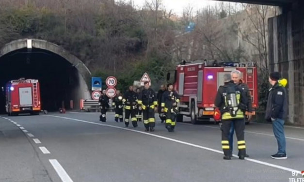 CARPINETI. DOPO LO SCHIANTO, RIAPERTA LA GALLERIA DEL SEMINARIO