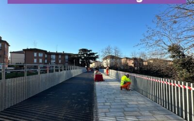 REGGIO. RIAPERTA IN ANTICIPO LA PASSERELLA SUL CROSTOLO AL GATTAGLIO