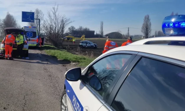 CADELBOSCO. SCHIANTO, POI LA PANDA VOLA NEL CAMPO: GRAVE 81ENNE