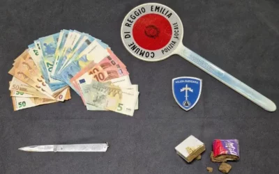 REGGIO. SENZA PERMESSO DI SOGGIORNO, E’ RICERCATO E SPACCIA: IN CELLA 25ENNE