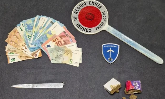 REGGIO. SENZA PERMESSO DI SOGGIORNO, E’ RICERCATO E SPACCIA: IN CELLA 25ENNE