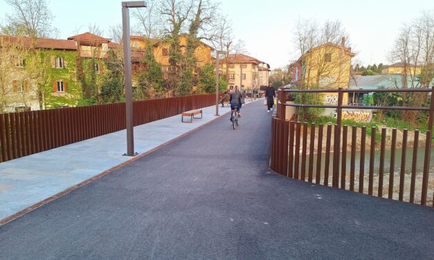 DA GIOVEDI’ CHIUSA LA PASSERELLA SUL CROSTOLO AL GATTAGLIO