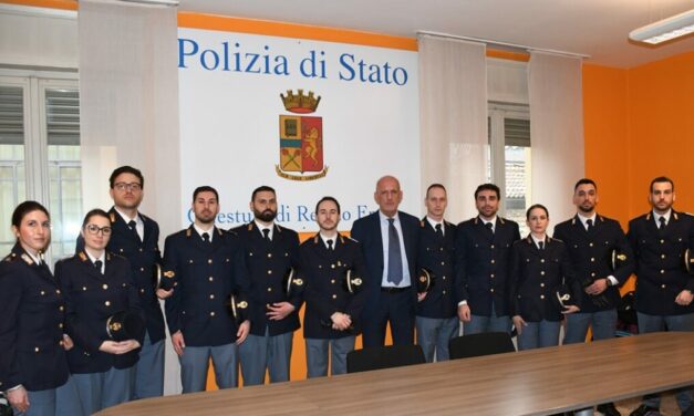 ALLA QUESTURA DI REGGIO 11 NUOVI VICE ISPETTORI