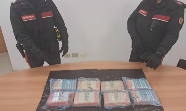 9 KG DI COCA PURA CON LO STEMMA DI TOPOLINO: 2 ARRESTI, ANCHE 26ENNE DOMINICANO DI CAVRIAGO
