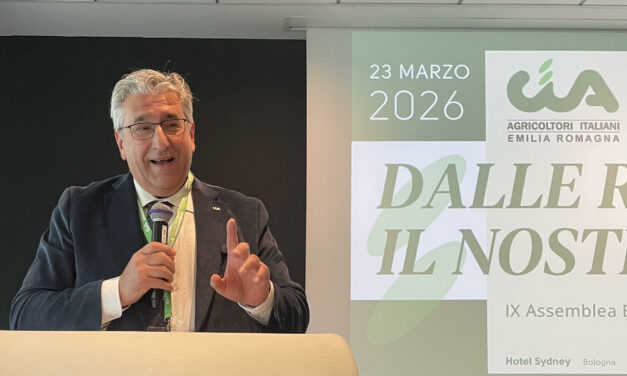 AGRICOLTURA, LORENZO CATELLANI PRESIDENTE CIA EMILIA ROMAGNA
